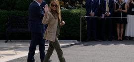 Kavbojke in All starke poleti? Zakaj pa ne – Melania Trump pravi, da je to popoln par