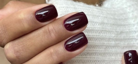 Bordeaux manikura: presenetljiv trend pomladi 2026