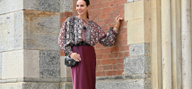 Stajling dneva: ta lepa burgundy